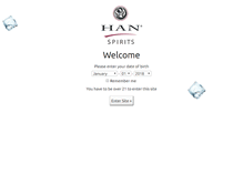 Tablet Screenshot of hanspirits.com